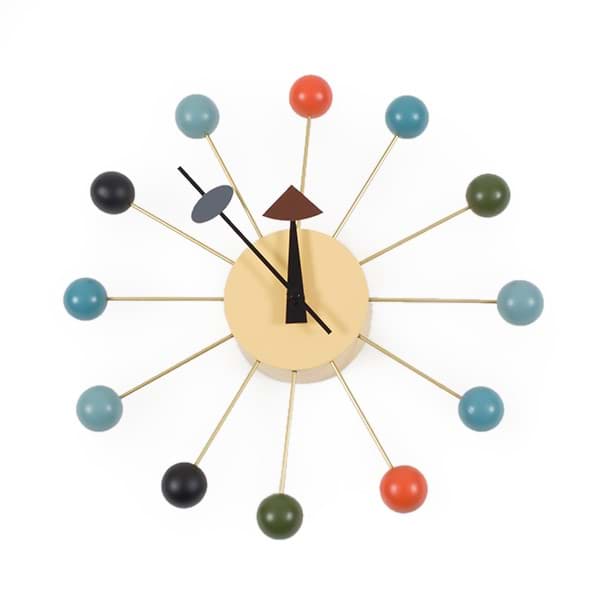 George Nelson Ball Clock Multi Duvar Saati resmi