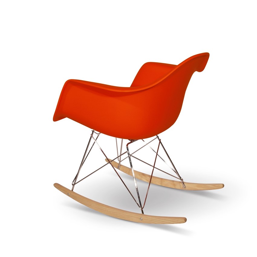 Eames Sallanan Sandalye -Turuncu resmi