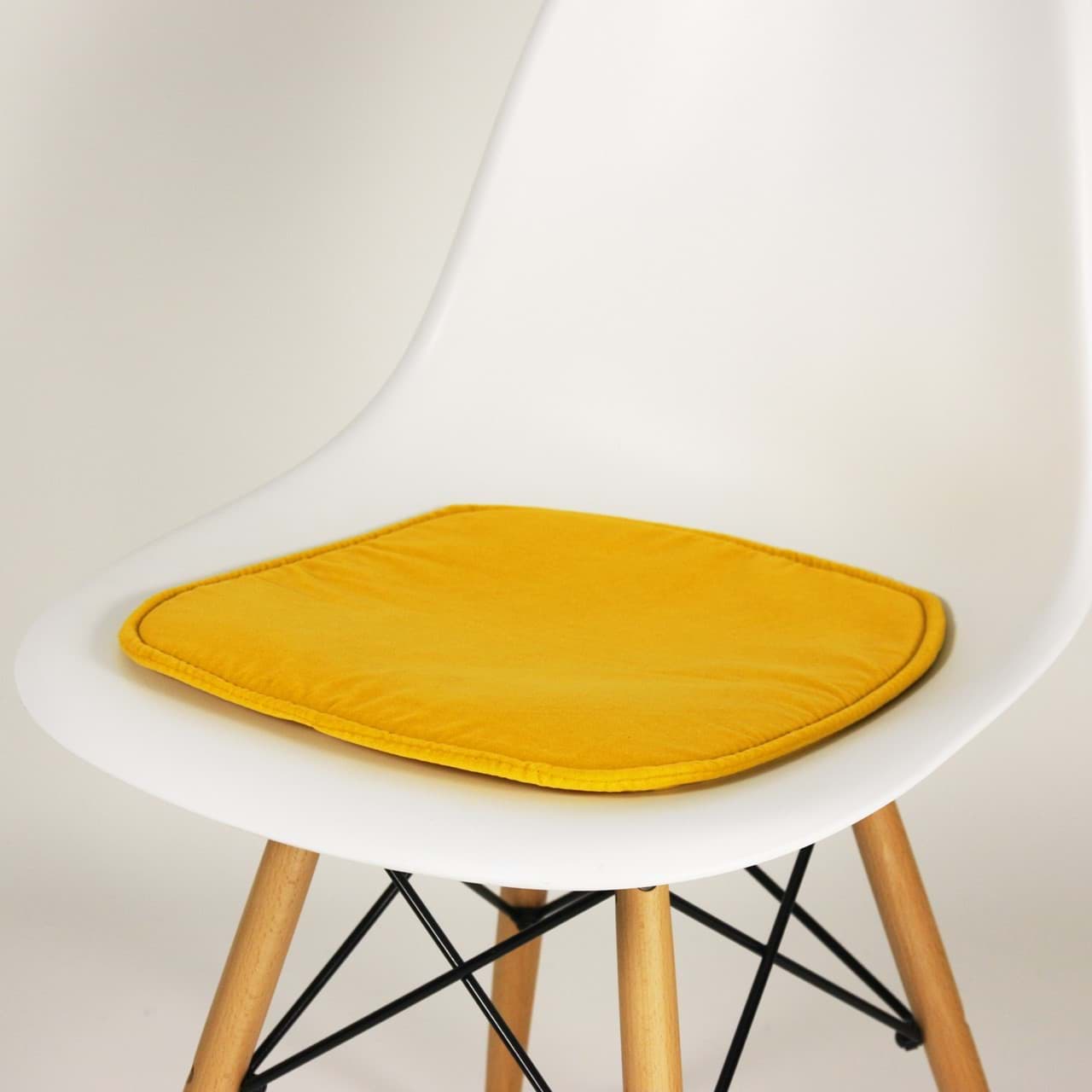 Sandalye Minderi Sarı resmi