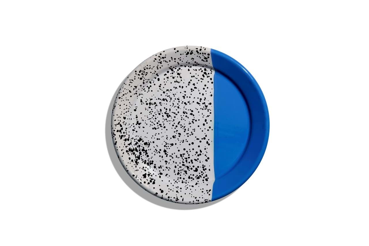 Kapka Mind-Pop Kobalt Mavi Emaye Yemek Tabağı resmi