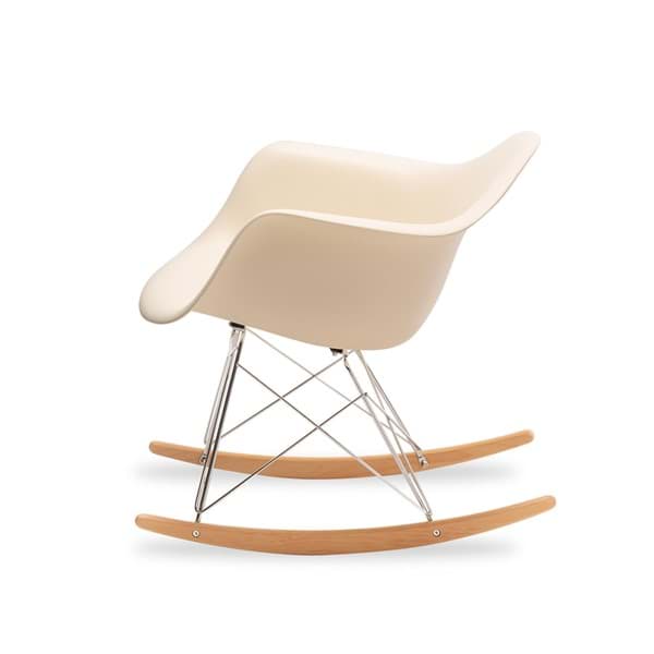   Eames Sallanan Sandalye - Krem resmi