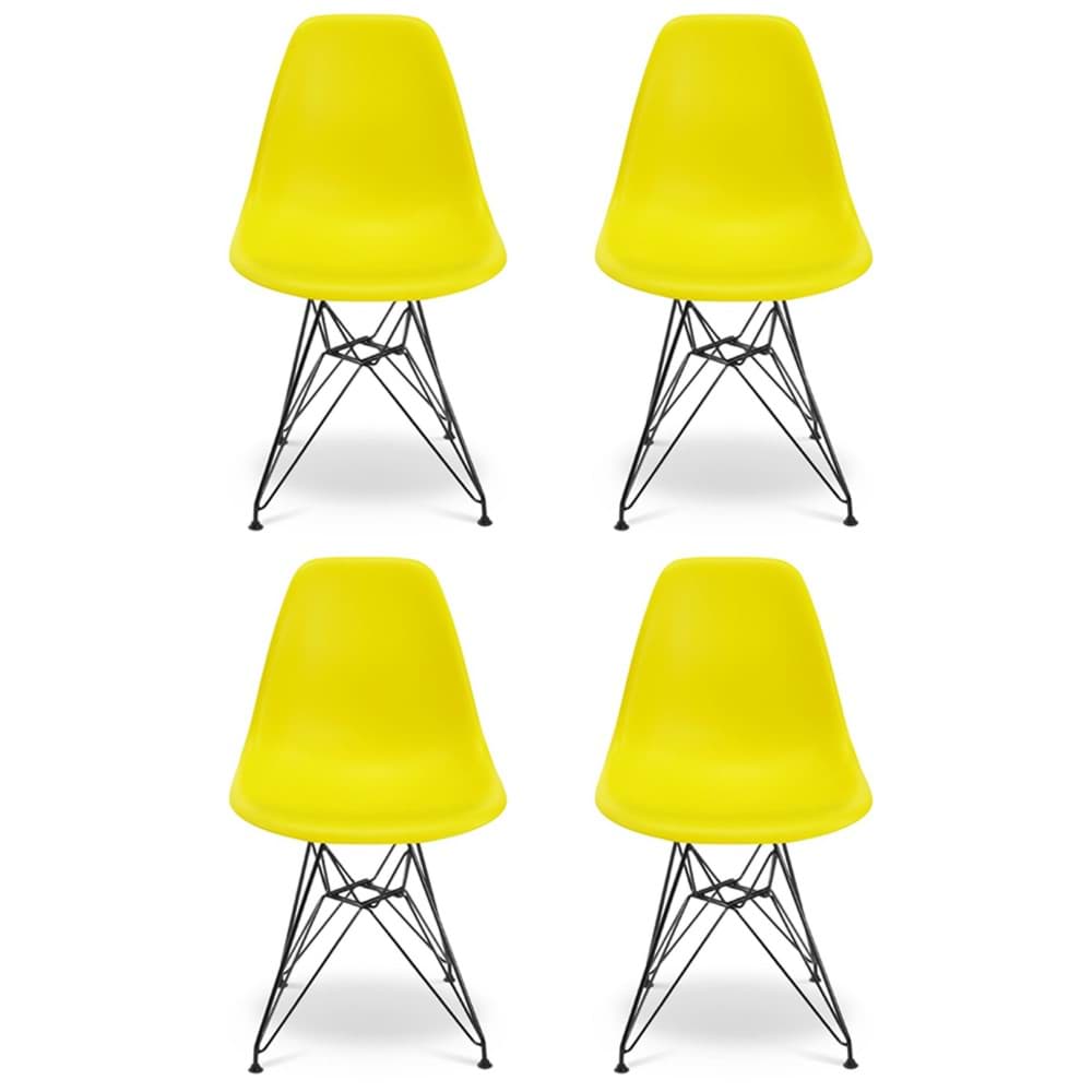    Eames Sandalye Takımı - Sarı  resmi