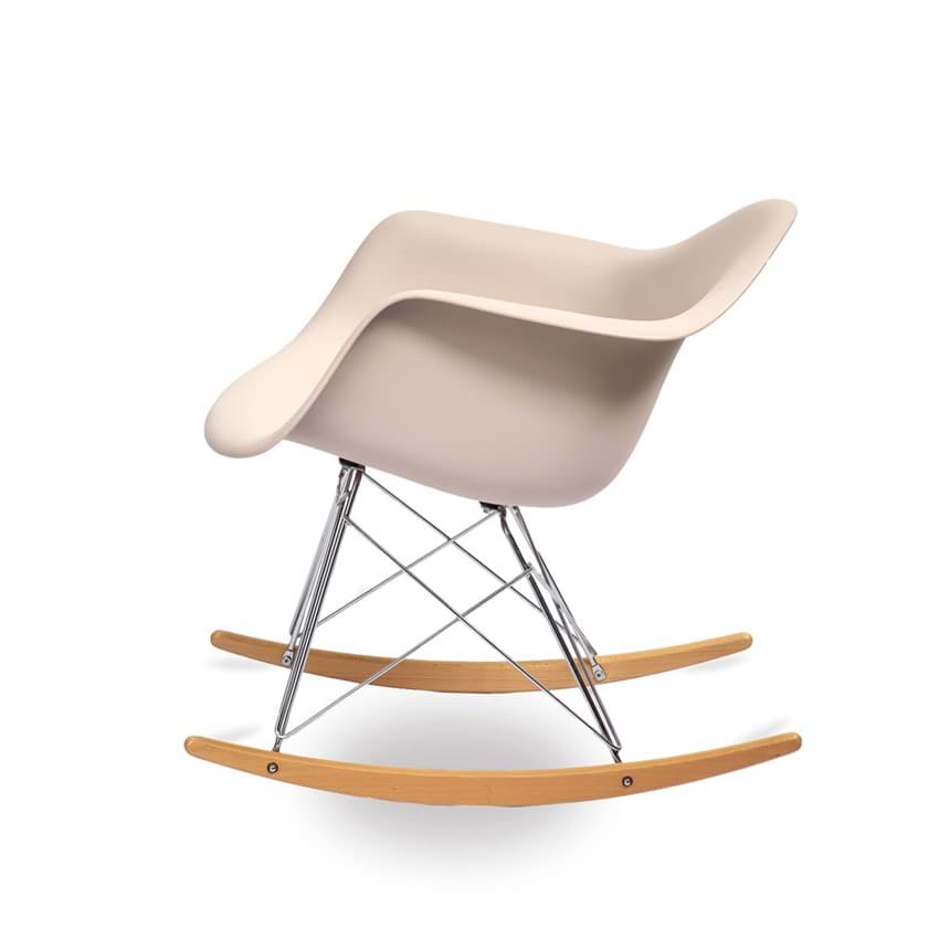 Eames Sallanan Sandalye - Bej resmi