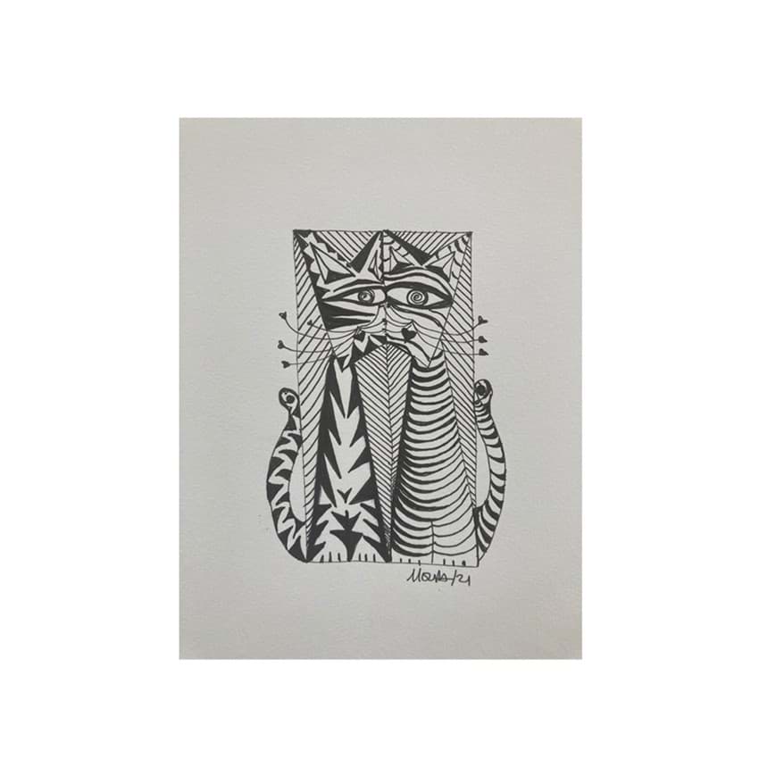 Melika Özer - "Kedi Aşkına- 3 " resmi