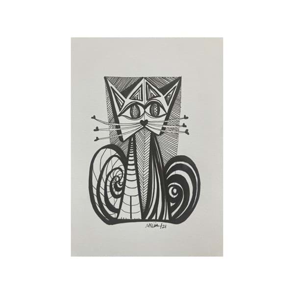 Melika Özer - "Kedi Aşkına- 4 " resmi