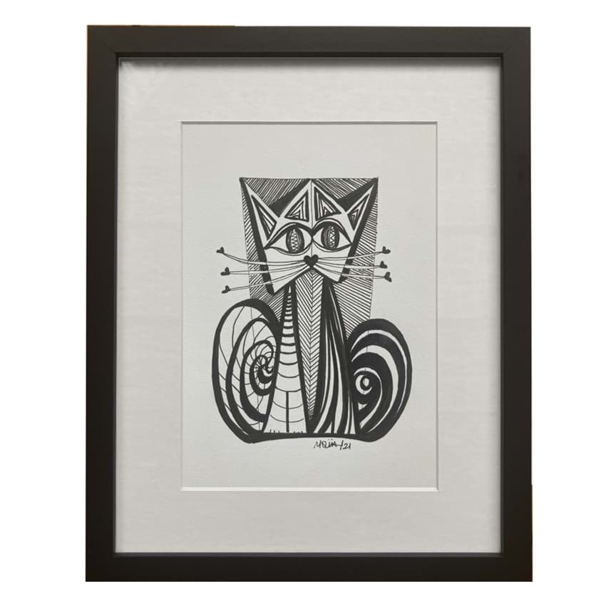 Melika Özer - "Kedi Aşkına- 4 " resmi