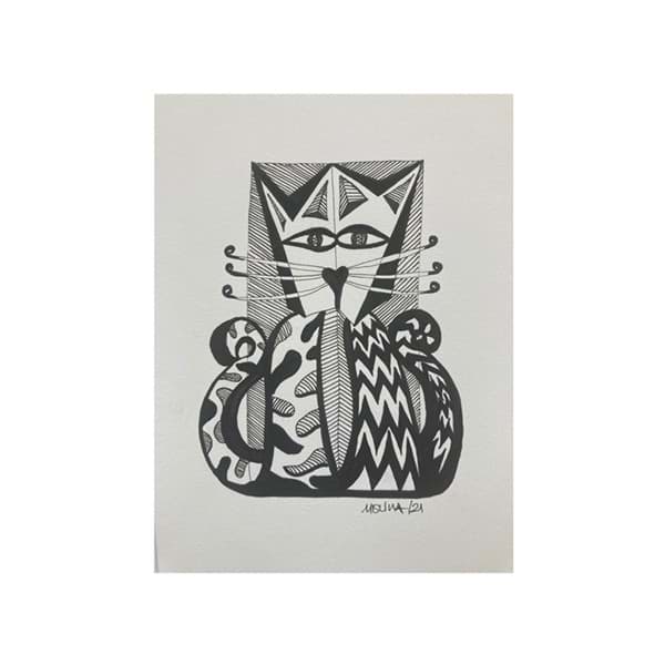 Melika Özer - "Kedi Aşkına- 5 " resmi