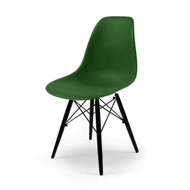 Eames Sandalye Takımı - Koyu Yeşil resmi