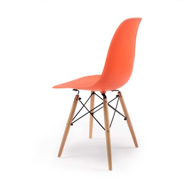 Eames Sandalye Takımı - Turuncu  resmi