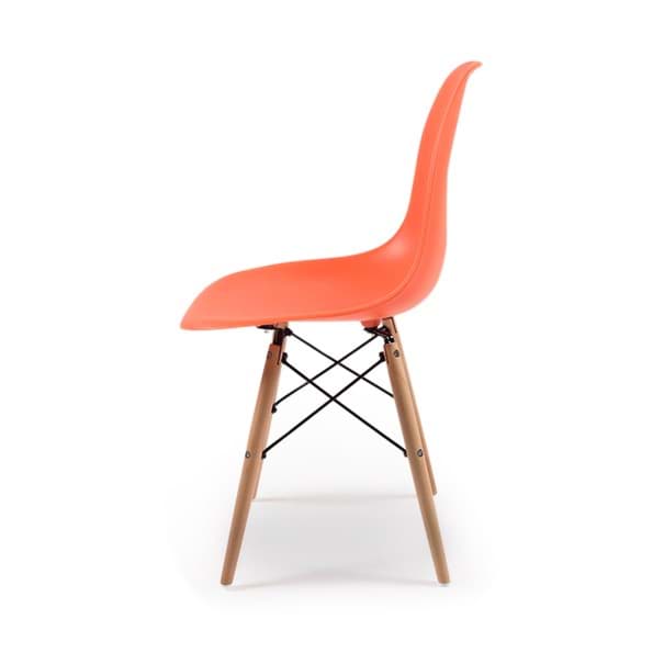 Eames Sandalye Takımı - Turuncu  resmi
