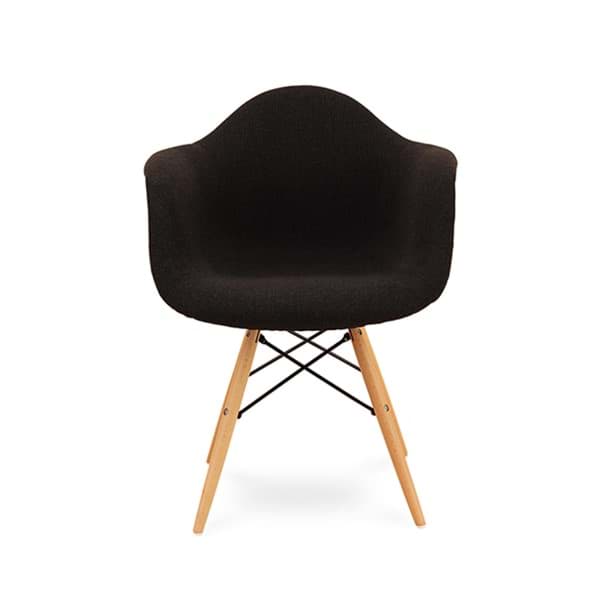 Eames Sandalye - Füme Kumaşlı- DAW resmi