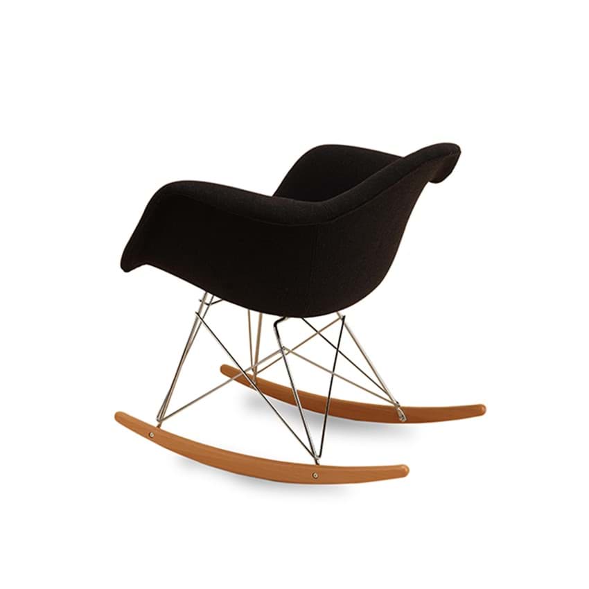 Eames Sallanan Sandalye - Füme  resmi