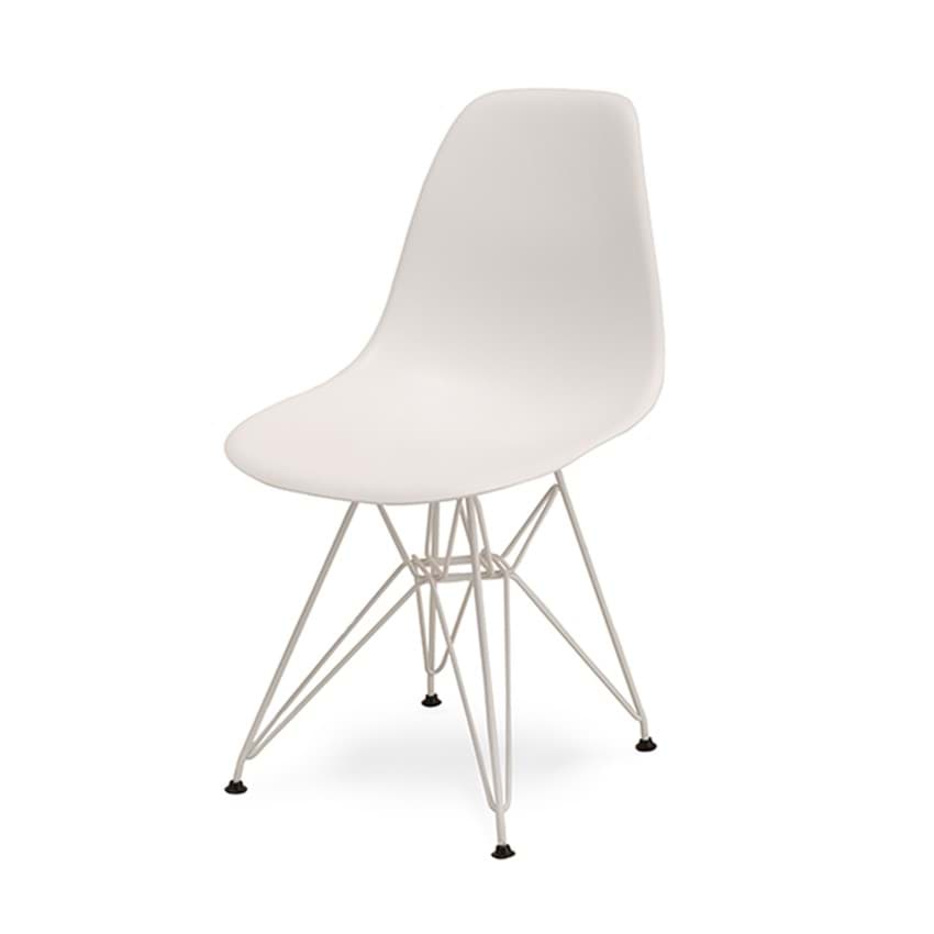      Eames Sandalye Takımı - Beyaz - DSRW resmi